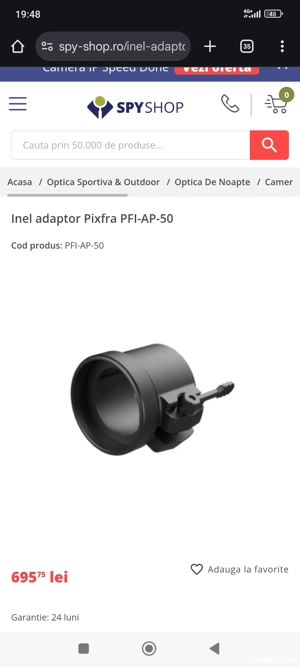 Camera cu termoviziune Pixfra Chiron PFI-C435F - imagine 3
