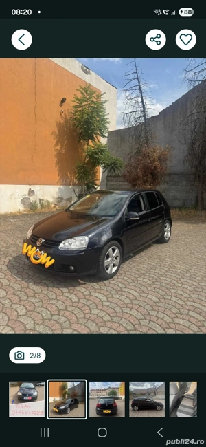 Golf 5 automat 1.6 benzina