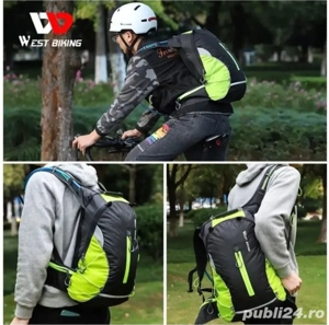 Rucsac 16 L ciclism drumeț munte bicicletă trotineta impermeabil bike