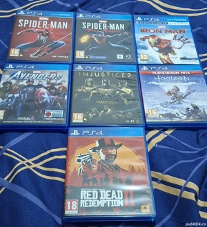 Vând jocuri pentru PS4
