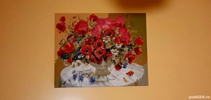 Tablou 100x80 pictat manual 