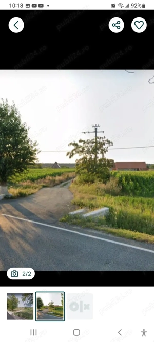 Vand parcela intravilan 688 mp în Colonia Gepiu, 14500 eur.