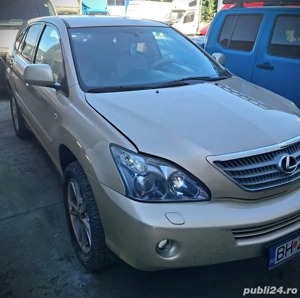Lexus RX 400h hibrid 2007 avariat față stânga
