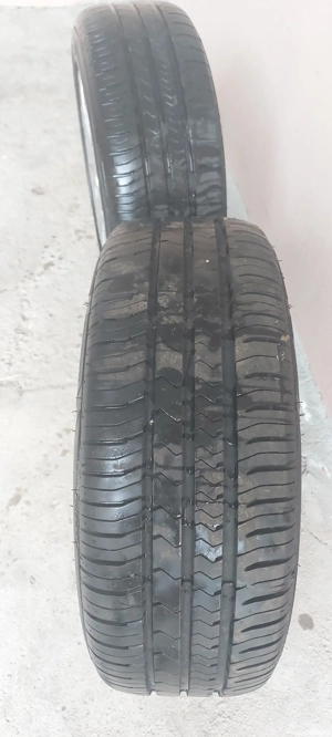 Vând 4 jante VW cu cauciucuri de vară  - imagine 2