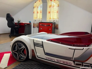 Mobila camera copii Champion Racer GTI WHITE