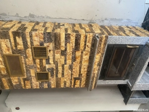 Execut șemineu pe lemn  - imagine 4