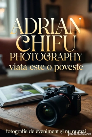 Fotografie Profesionista de Nunti si Botezuri