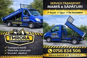 Ofer servicii de transport marfă Transport rapid și sigur pentru marfă.