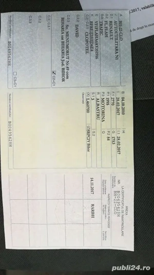 Renault Trafic 2010, 155000 km, unic proprietar - imagine 2