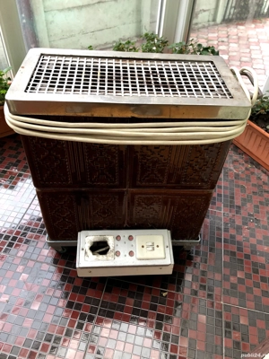 Vând soba electrica cu teracota model Electrometal Timisoara.