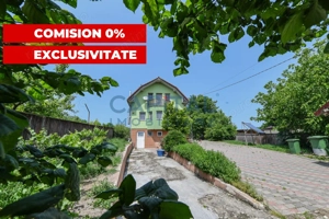 Inchiriere, Casa pe 3 niveluri+teren 3650mp, loc Comsesti, Lacurile Martinesti