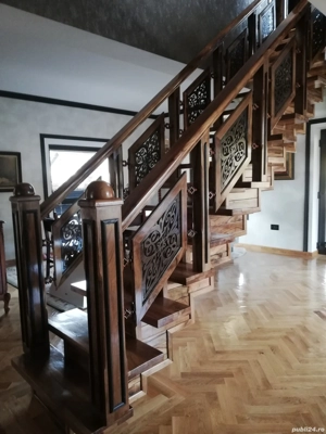 Confecționare scări interioare și mobilier din lemn masiv cu materialul clientului sau al meu  - imagine 5