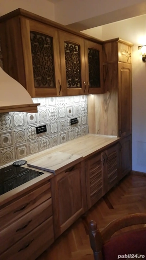 Confecționare scări interioare și mobilier din lemn masiv cu materialul clientului sau al meu  - imagine 2