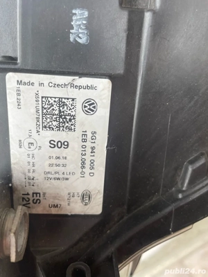 Faruri VW golf 7 facelift - imagine 3