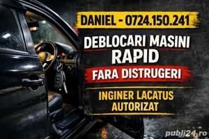 Lacatus Auto Deblocari Masini - toate tipurile. Rapid!