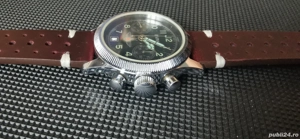 Cronograf 3133 poljot Buran militar - imagine 3