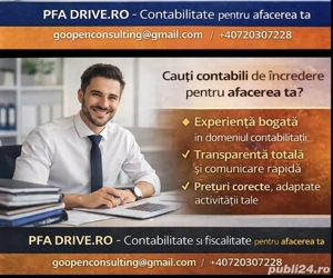 PFA Drive Uber Bolt   Contabilitate