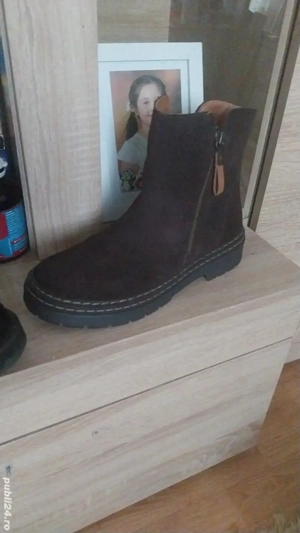 ghete noi ccc piele naturala 