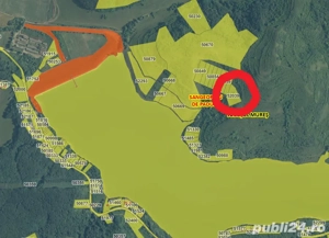 Teren extravila Lacul Bezid