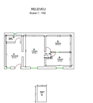 Vând casă cu 3 camere   Timișoara, zona Mehala  