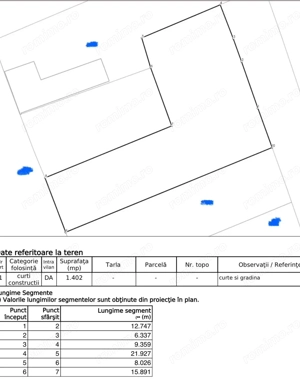 Teren Intravilan Dudestii Noi,Zona Semicentrala,1402 mp,Fs. 15m - imagine 5