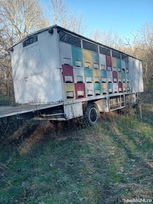 Vand Man, centrifuga elctrica 6 rame, reversibila si centrifuga manuala 4 rame, pavilion apicol