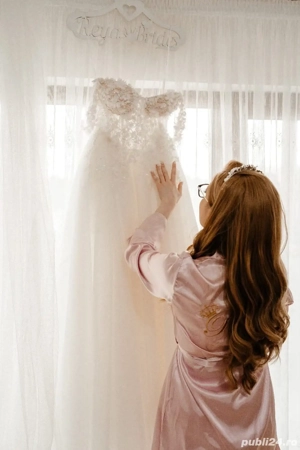 Rochie mireasa Reya  - imagine 2