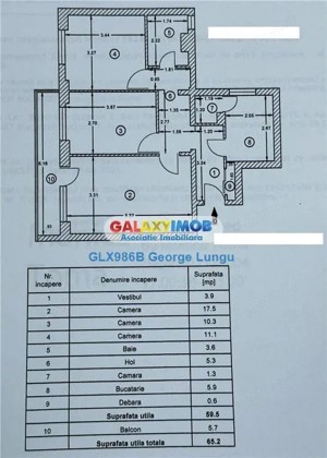 Apartament 3 camere decomandat Bld Timisoara Frigocom - imagine 8