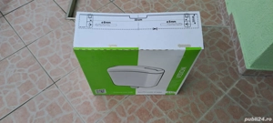 Rezervor WC semi - inaltime Vision,L, actionare simpla, 9 L, 42.5 x 40 x 13.5 cm