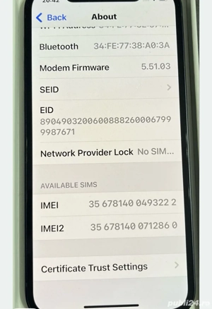 iPhone 12 Black 64GB-impecabil,functioneaza perfect - imagine 2