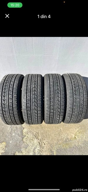Anvelope iarnă225/55/16 cu jante  - imagine 5
