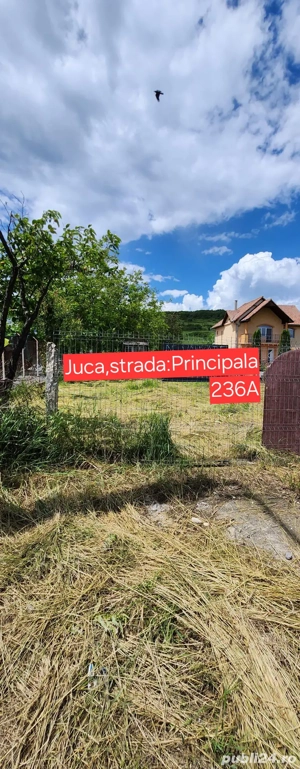 Vând teren Jucu de mijloc,strada Principală. 
