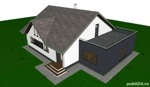 De vanzare teren cu casa inceputa  - imagine 2