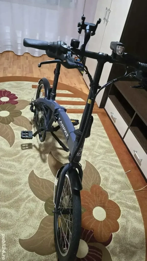 Bicicletă Carpat,  asistată electric. 