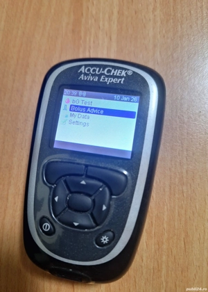 Aparat glicemie Accu Chek Aviva Expert Monitoring System Monitor Meter - imagine 3