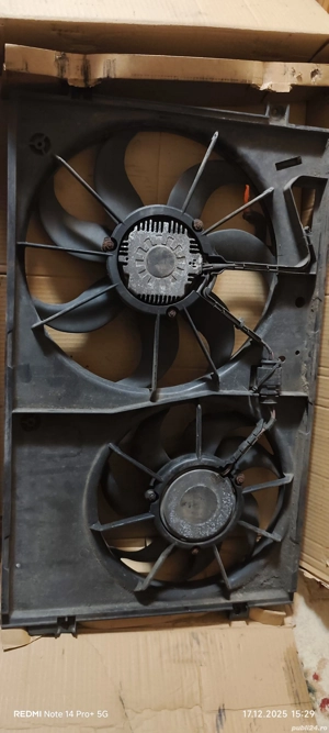 Vand ventilator radiator golf 5 / jetta / touran - imagine 3