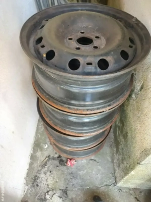 Jante tablă R15 5x100 4 bucati