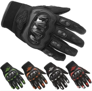 Manusi protecti moto bicicleta bmx scuter atv motocicleta trotineta fuul finger - imagine 7