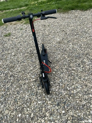 Vind trotinetă electrică siver  - imagine 3