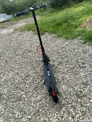 Vind trotinetă electrică siver  - imagine 4