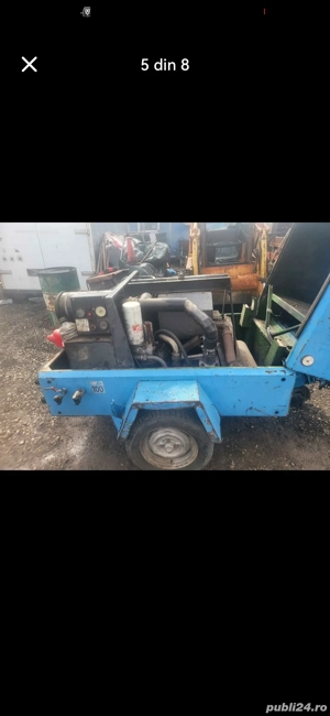 Motocrompresor imer motor deutz în stare de funcționare de 6mc min - imagine 2