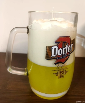 Lumanare halba de bere