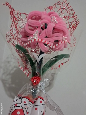 Aranjamente florale din sarma plusata! - imagine 2