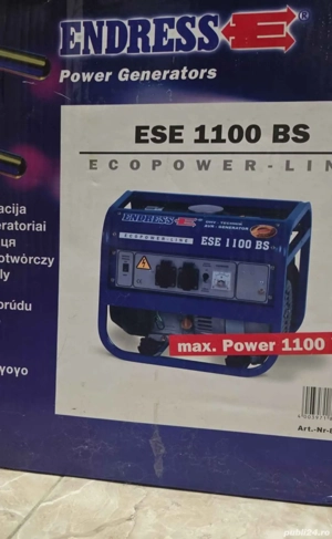 Vând generator curent Endress 