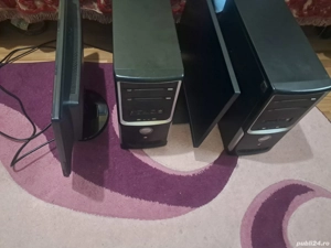 Vând 2 Pc-uri complete [unități + monitoare]la pachet sau separate