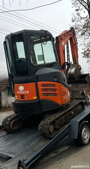 Miniescavator Hitachi ZX22U-2 2013 - imagine 7