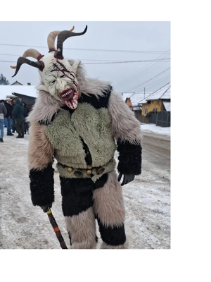 krampus Maske si costum