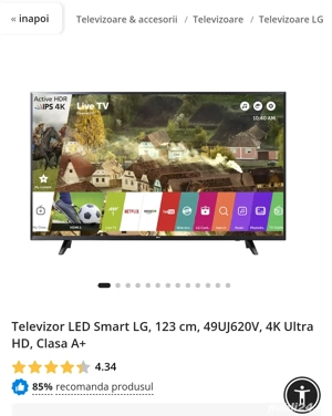 Televizorul  LG Smart LED Ultra HD 4K
