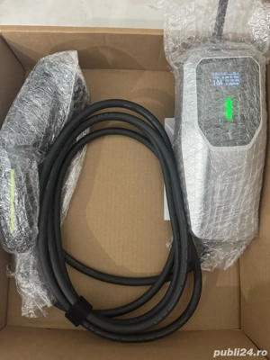Incarcator masina electrica statie incarcare trifazica trifazata 11 kw 22 kw si priza normala - imagine 4