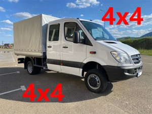Mercedes Sprinter 4x4 - 518 CDI - 3.0 180 Cp - Punte dubla   Permis cat B - imagine 2